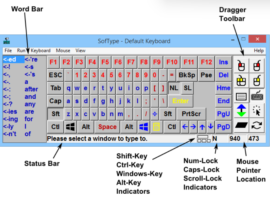Photo of SofType courtesy of Origin Instruments website